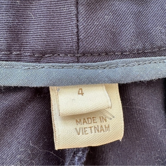 J. Crew Frankie pants  in a stretch cotton fabric, medium rise, cropped - Picture 13 of 14